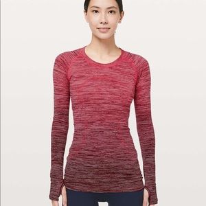 Swiftly Long Sleeve - Red Alert size 4